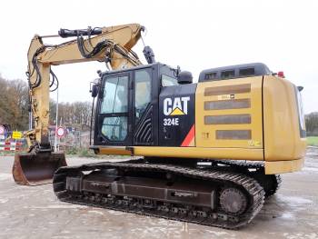 Used heavy machinery Caterpillar 324EL Excavator pe șenile